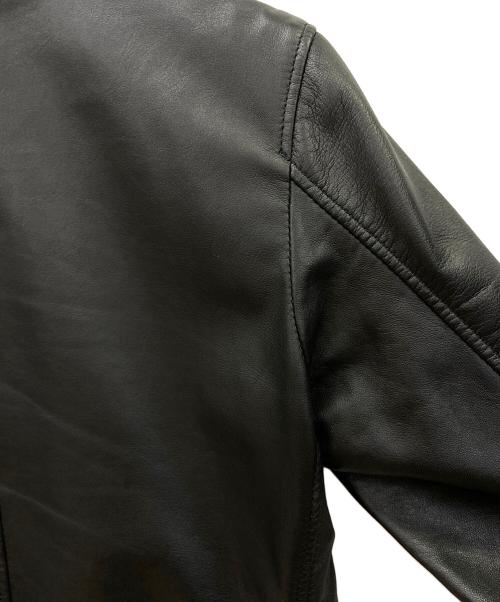 FREEDOM（フリーダム）freedom (フリーダム) ダブルライダースジャケット ブラック サイズ:Mの古着・服飾アイテム