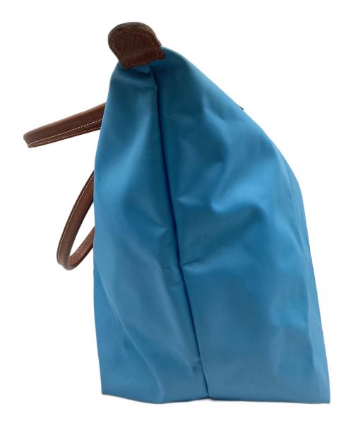LONGCHAMP（ロンシャン）LONGCHAMP (ロンシャン) LONGCHAMP　ル・プリアージュ　トートバッグ ブルーの古着・服飾アイテム