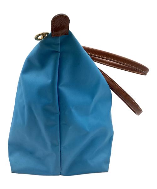 LONGCHAMP（ロンシャン）LONGCHAMP (ロンシャン) LONGCHAMP　ル・プリアージュ　トートバッグ ブルーの古着・服飾アイテム