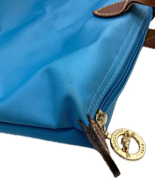 LONGCHAMP（ロンシャン）LONGCHAMP (ロンシャン) LONGCHAMP　ル・プリアージュ　トートバッグ ブルーの古着・服飾アイテム