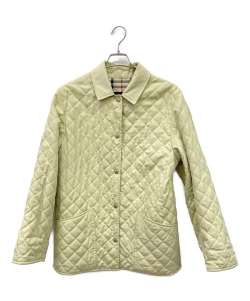 BURBERRY LONDON（バーバリーロンドン）BURBERRY LONDON (バーバリーロンドン) キルティングジャケット クリーム サイズ:SIZE40の古着・服飾アイテム