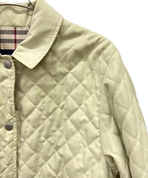 BURBERRY LONDON（バーバリーロンドン）BURBERRY LONDON (バーバリーロンドン) キルティングジャケット クリーム サイズ:SIZE40の古着・服飾アイテム