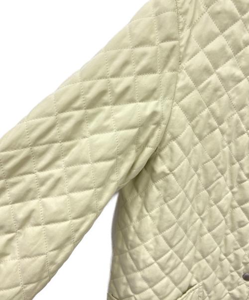 BURBERRY LONDON（バーバリーロンドン）BURBERRY LONDON (バーバリーロンドン) キルティングジャケット クリーム サイズ:SIZE40の古着・服飾アイテム