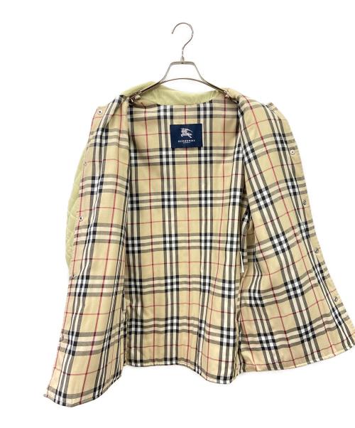 BURBERRY LONDON（バーバリーロンドン）BURBERRY LONDON (バーバリーロンドン) キルティングジャケット クリーム サイズ:SIZE40の古着・服飾アイテム