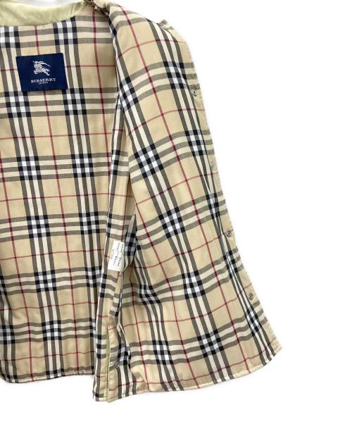 BURBERRY LONDON（バーバリーロンドン）BURBERRY LONDON (バーバリーロンドン) キルティングジャケット クリーム サイズ:SIZE40の古着・服飾アイテム
