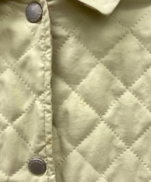 BURBERRY LONDON（バーバリーロンドン）BURBERRY LONDON (バーバリーロンドン) キルティングジャケット クリーム サイズ:SIZE40の古着・服飾アイテム
