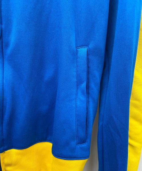 PUMA（プーマ）PUMA (プーマ) トラックジャケット ブルー×イエロー サイズ:Sの古着・服飾アイテム