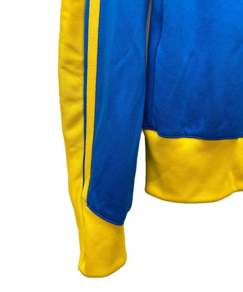 PUMA（プーマ）PUMA (プーマ) トラックジャケット ブルー×イエロー サイズ:Sの古着・服飾アイテム