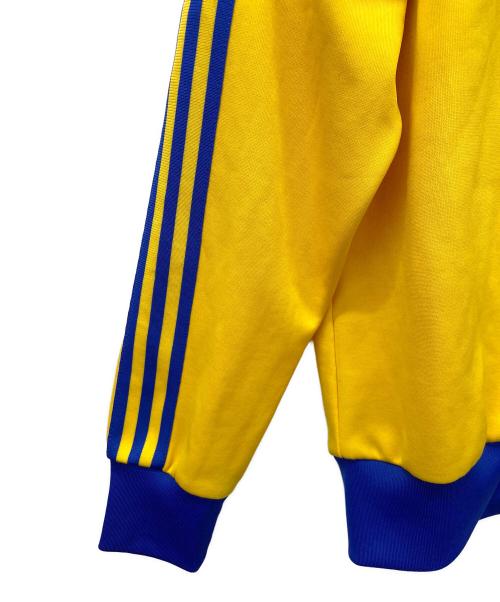 adidas（アディダス）adidas (アディダス) トラックジャケット イエロー×ブルー サイズ:Lの古着・服飾アイテム