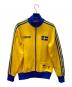 adidas（アディダス）の古着「トラックジャケット」｜イエロー×ブルー