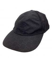 GUCCI（グッチ）の古着「GUCCI　メッシュキャップ」｜ブラック