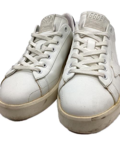 GOLDEN GOOSE（ゴールデングース）GOLDEN GOOSE (ゴールデングース) GOLDEN GOOSE　PURE-STAR ホワイト サイズ:26ｃｍの古着・服飾アイテム