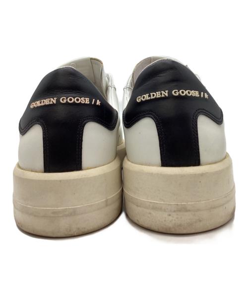 GOLDEN GOOSE（ゴールデングース）GOLDEN GOOSE (ゴールデングース) GOLDEN GOOSE　PURE-STAR ホワイト サイズ:26ｃｍの古着・服飾アイテム