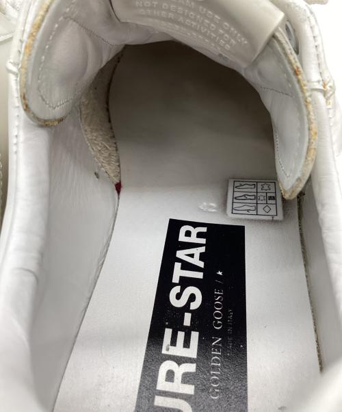 GOLDEN GOOSE（ゴールデングース）GOLDEN GOOSE (ゴールデングース) GOLDEN GOOSE　PURE-STAR ホワイト サイズ:26ｃｍの古着・服飾アイテム