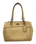 COACHコーチ）の古着「COACH　ハンドバッグ」｜イエロー