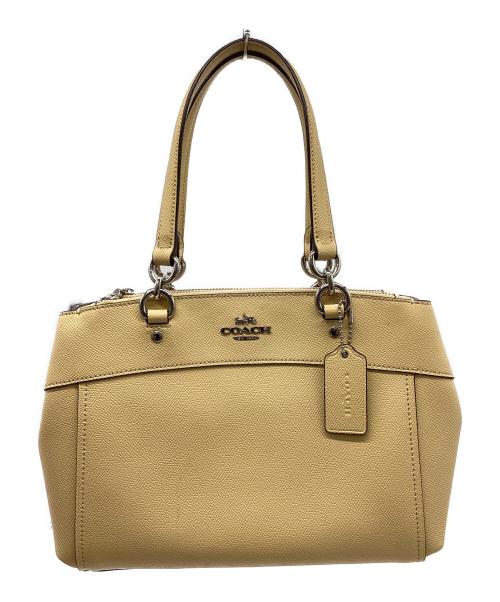 COACH（コーチ）COACH (コーチ) COACH　ハンドバッグ イエローの古着・服飾アイテム