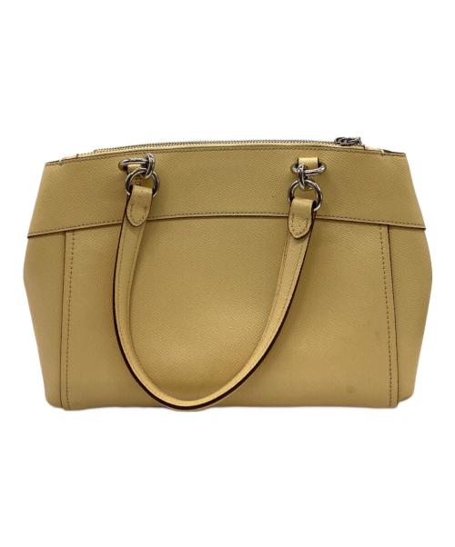 COACH（コーチ）COACH (コーチ) COACH　ハンドバッグ イエローの古着・服飾アイテム