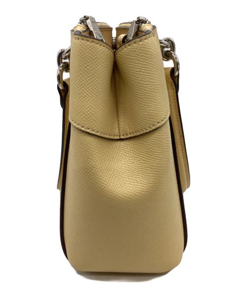 COACH（コーチ）COACH (コーチ) COACH　ハンドバッグ イエローの古着・服飾アイテム