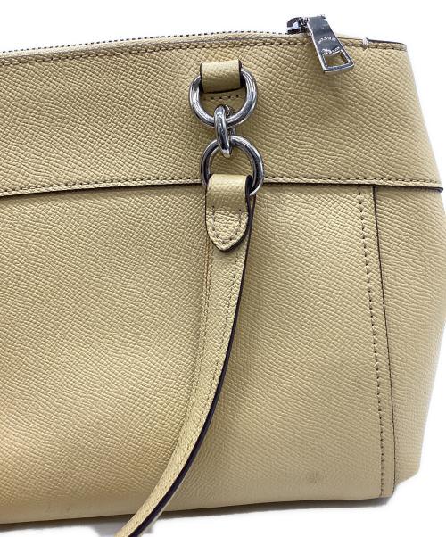 COACH（コーチ）COACH (コーチ) COACH　ハンドバッグ イエローの古着・服飾アイテム