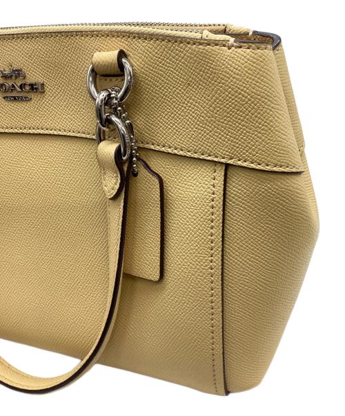 COACH（コーチ）COACH (コーチ) COACH　ハンドバッグ イエローの古着・服飾アイテム