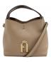 FURLA（フルラ）の古着「FURLA　プリムラ　2WAYバッグ」｜ベージュ×ゴールド
