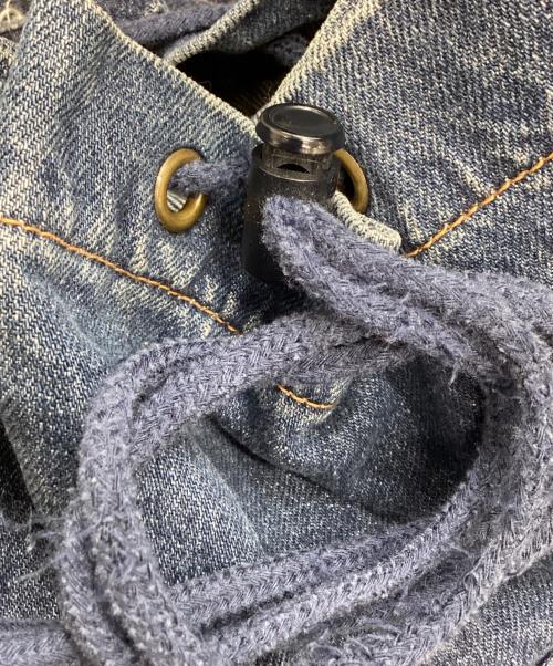KENZO JEANS（ケンゾージーンズ）KENZO JEANS (ケンゾージーンズ) KENZO JEANS　デニムリュック インディゴの古着・服飾アイテム