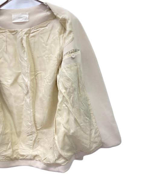 TODAYFUL（トゥデイフル）TODAYFUL (トゥデイフル) カラーレスツイルジャケット ベージュ サイズ:SIZE36の古着・服飾アイテム