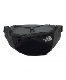 THE NORTH FACE（ザ ノース フェイス）の古着「THE NORTH FACE　	Lumbnical S　ウエストバッグ」｜グレー×ブラック