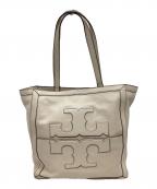 TORY BURCHトリーバーチ）の古着「TORY BURCH　トートバッグ」｜ホワイト