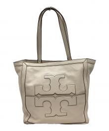 TORY BURCH（トリーバーチ）の古着「TORY BURCH　トートバッグ」｜ホワイト