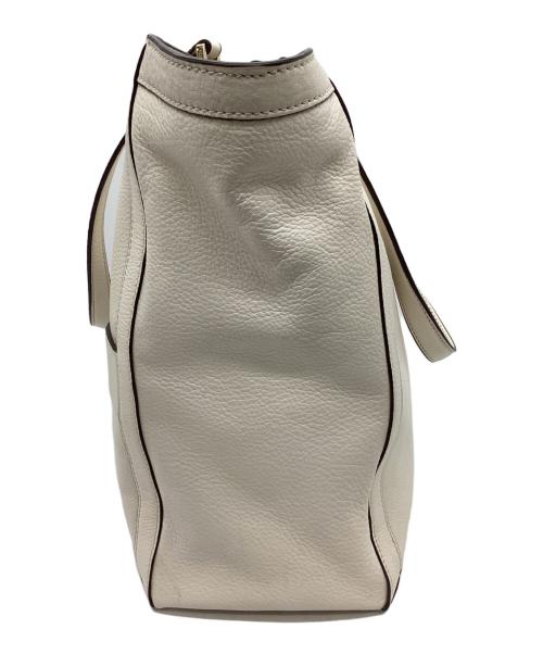 TORY BURCH（トリーバーチ）TORY BURCH (トリーバーチ) TORY BURCH　トートバッグ ホワイトの古着・服飾アイテム