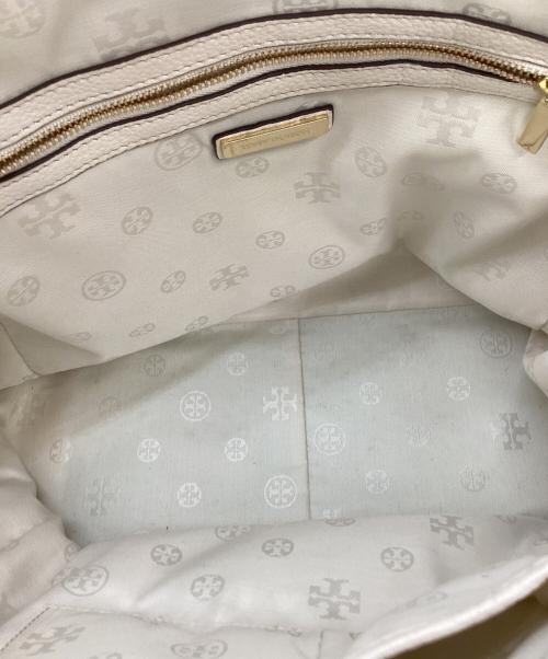 TORY BURCH（トリーバーチ）TORY BURCH (トリーバーチ) TORY BURCH　トートバッグ ホワイトの古着・服飾アイテム