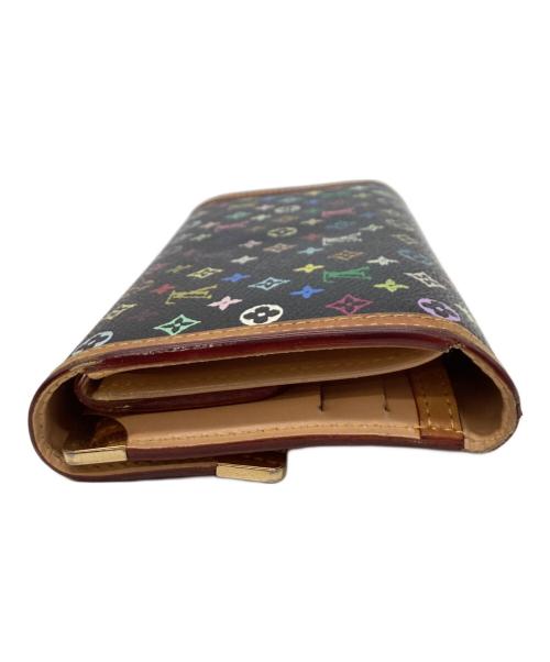 LOUIS VUITTON（ルイ ヴィトン）LOUIS VUITTON (ルイ ヴィトン) LOUIS VUITTON  モノグラム・マルチカラー　長財布 ブラックの古着・服飾アイテム