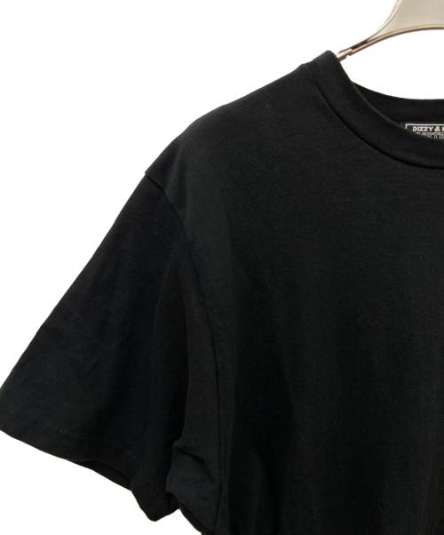 Hysteric Glamour（ヒステリックグラマー）Hysteric Glamour (ヒステリックグラマー) 半袖カットソー ブラック サイズ:Lの古着・服飾アイテム