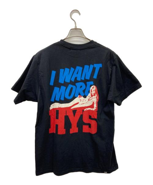 Hysteric Glamour（ヒステリックグラマー）Hysteric Glamour (ヒステリックグラマー) 半袖カットソー ブラック サイズ:Lの古着・服飾アイテム