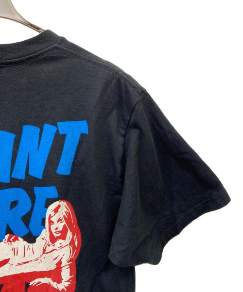 Hysteric Glamour（ヒステリックグラマー）Hysteric Glamour (ヒステリックグラマー) 半袖カットソー ブラック サイズ:Lの古着・服飾アイテム