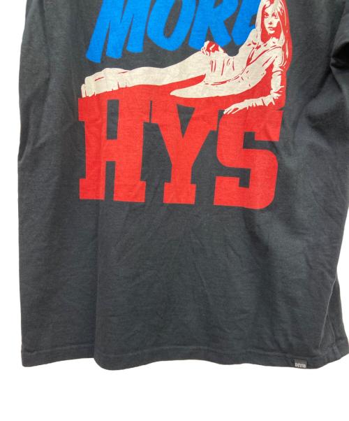 Hysteric Glamour（ヒステリックグラマー）Hysteric Glamour (ヒステリックグラマー) 半袖カットソー ブラック サイズ:Lの古着・服飾アイテム