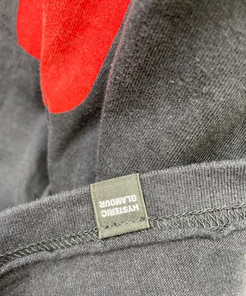 Hysteric Glamour（ヒステリックグラマー）Hysteric Glamour (ヒステリックグラマー) 半袖カットソー ブラック サイズ:Lの古着・服飾アイテム