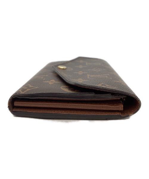 LOUIS VUITTON（ルイ ヴィトン）LOUIS VUITTON (ルイ ヴィトン) LOUIS VUITTON　モノグラム　ポルトフォイユ・サラ　長財布 ブラウンの古着・服飾アイテム