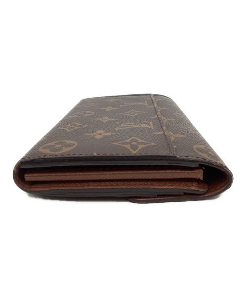 LOUIS VUITTON（ルイ ヴィトン）LOUIS VUITTON (ルイ ヴィトン) LOUIS VUITTON　モノグラム　ポルトフォイユ・サラ　長財布 ブラウンの古着・服飾アイテム