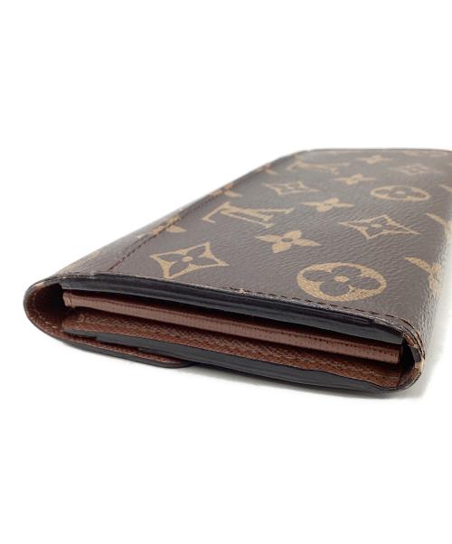 LOUIS VUITTON（ルイ ヴィトン）LOUIS VUITTON (ルイ ヴィトン) LOUIS VUITTON　モノグラム　ポルトフォイユ・サラ　長財布 ブラウンの古着・服飾アイテム