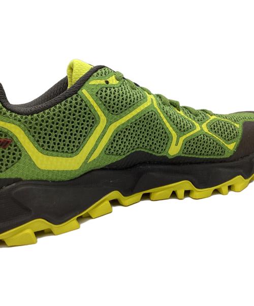 montrail（モントレイル）Montrail (モントレイル) Montrail　トランスアルプスF.T.K.　スニーカー グリーン×イエロー サイズ:26.5ｃｍの古着・服飾アイテム