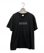 SUPREME×KAWSシュプリーム×カウズ）の古着「半袖カットソー」｜ブラック