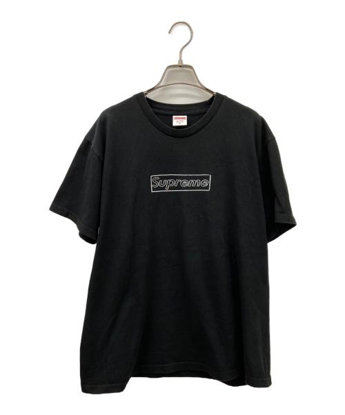 SUPREME（シュプリーム）Supreme (シュプリーム) KAWS (カウズ) 半袖カットソー ブラック サイズ:Mの古着・服飾アイテム