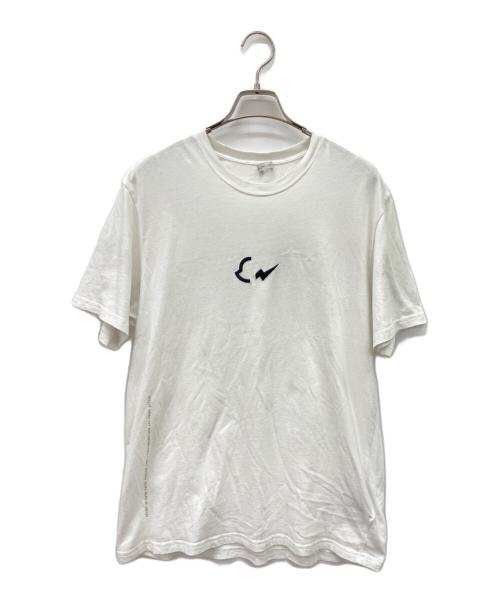 MONCLER（モンクレール）MONCLER (モンクレール) FRAGMENTS (フラグメント) 半袖カットソー ホワイト サイズ:Sの古着・服飾アイテム