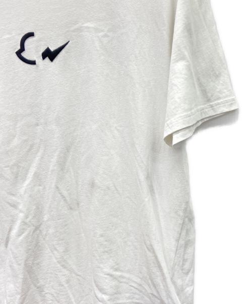 MONCLER（モンクレール）MONCLER (モンクレール) FRAGMENTS (フラグメント) 半袖カットソー ホワイト サイズ:Sの古着・服飾アイテム