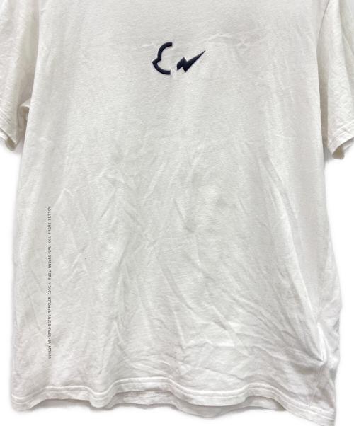 MONCLER（モンクレール）MONCLER (モンクレール) FRAGMENTS (フラグメント) 半袖カットソー ホワイト サイズ:Sの古着・服飾アイテム