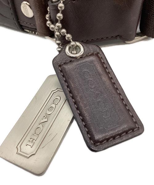 COACH（コーチ）COACH (コーチ) ショルダーバッグ　オブアート ブラウンの古着・服飾アイテム