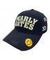PEARLY GATES（パーリーゲイツ）の古着「PEARLY GATES　キャップ」｜ネイビー×ホワイト