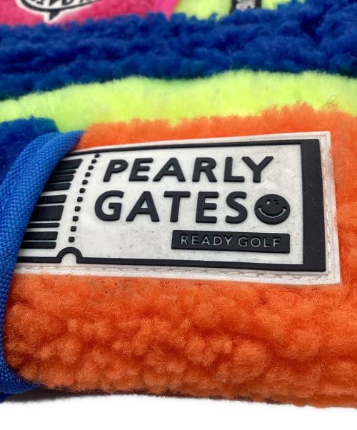 PEARLY GATES（パーリーゲイツ）PEARLY GATES (パーリーゲイツ) PEARLY GATES　フリースハンドバッグ マルチカラーの古着・服飾アイテム